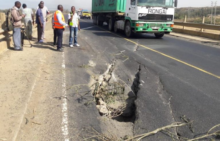 Effects of the Mai Mahiu earthquake last year