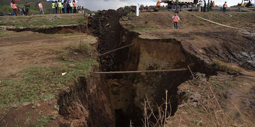 Effects of the Mai Mahiu earthquake last year